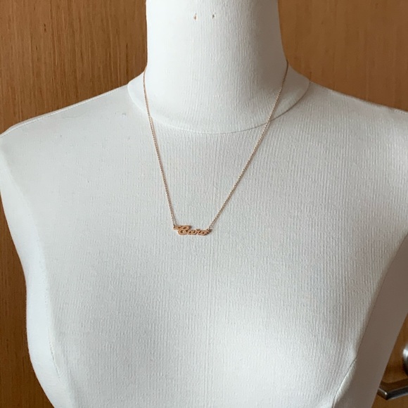 14k Rose Gold “Caro” Caroline not Carrie Nickname - Picture 11 of 16